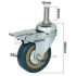 Commode Chair Wheel Caster 3 Inch With Brake