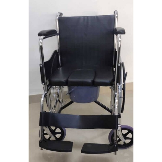 Commode Wheelchair U Cut Seat