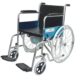 Entros Light weight Wheelchair with Commode Seat Cushion 