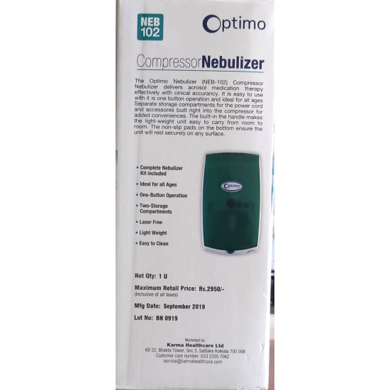 Optimo Compressor Nebulizer NEB-102